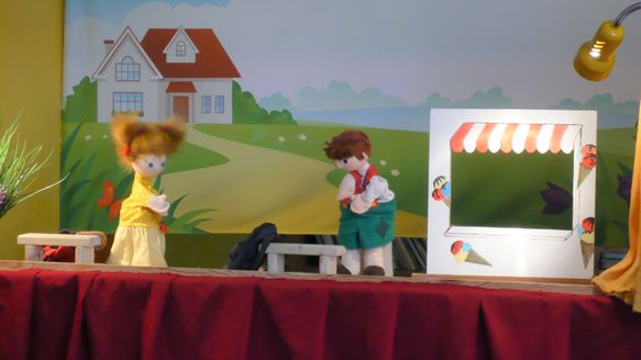 Maňáskové divadlo ve školce