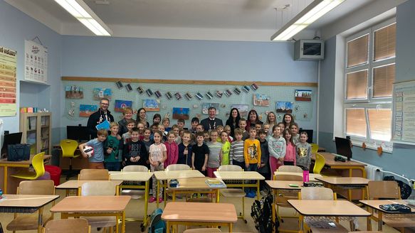 Návštěva ministra školství v naší škole