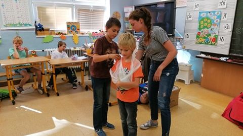 Projektový den ve škole Na den záchranářem