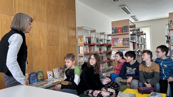 Návštěva knihovny v Radějově