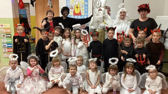 Návštěva Mikuláše v naší mateřské škole